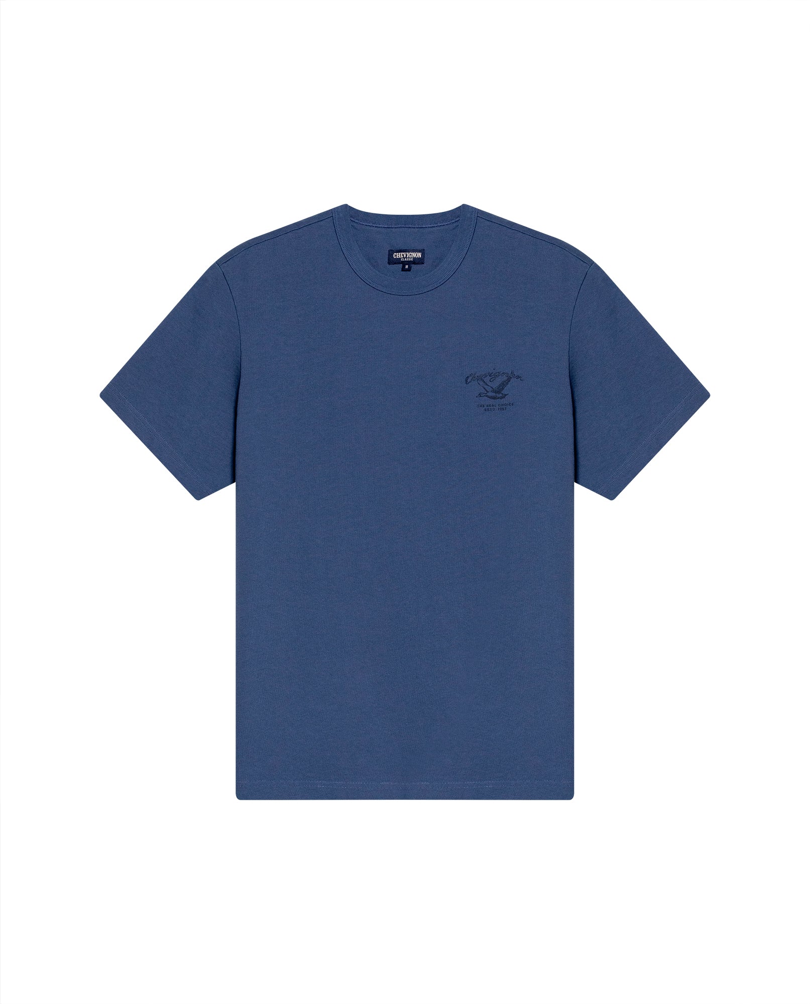 Men's Classic Fit T-shirt in Cotton, Boatyard - 1