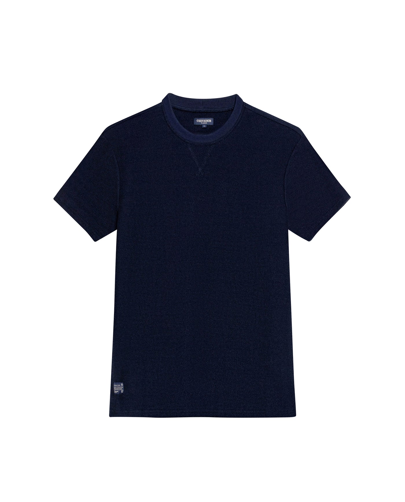 Men's Classic Fit T-shirt in Cotton Stretch Blend, Seaport 649G014 - 2