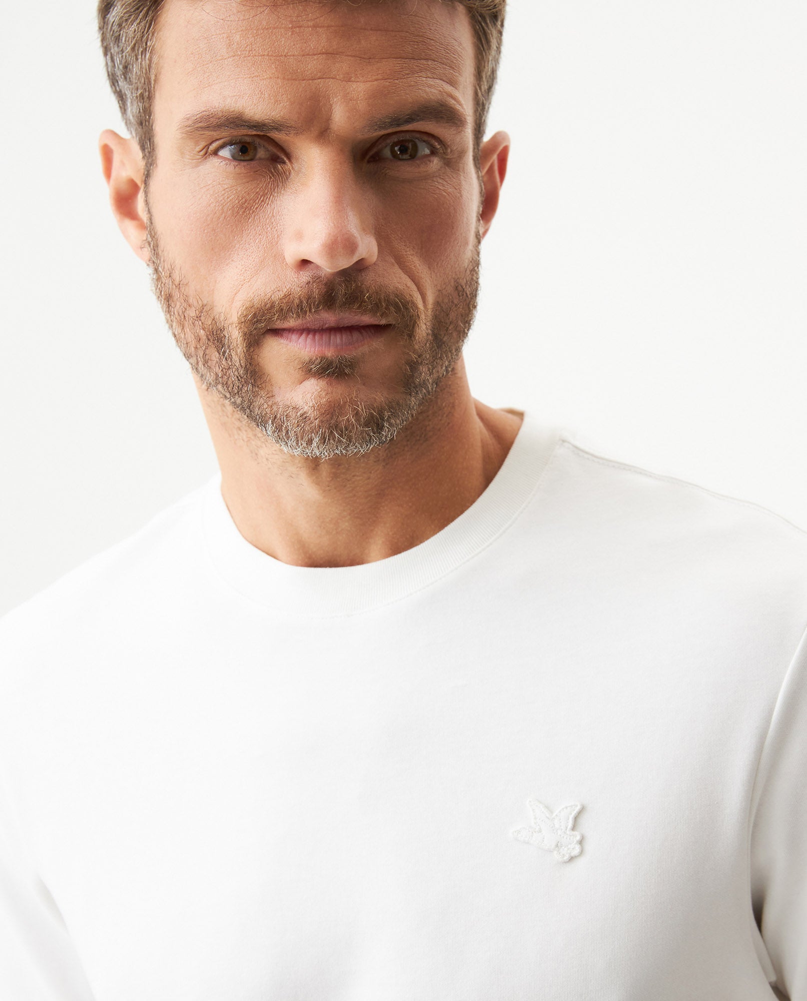Men's Slim Fit T-shirt in Cotton-Polyester Blend, Waypoint 649G015 - 4