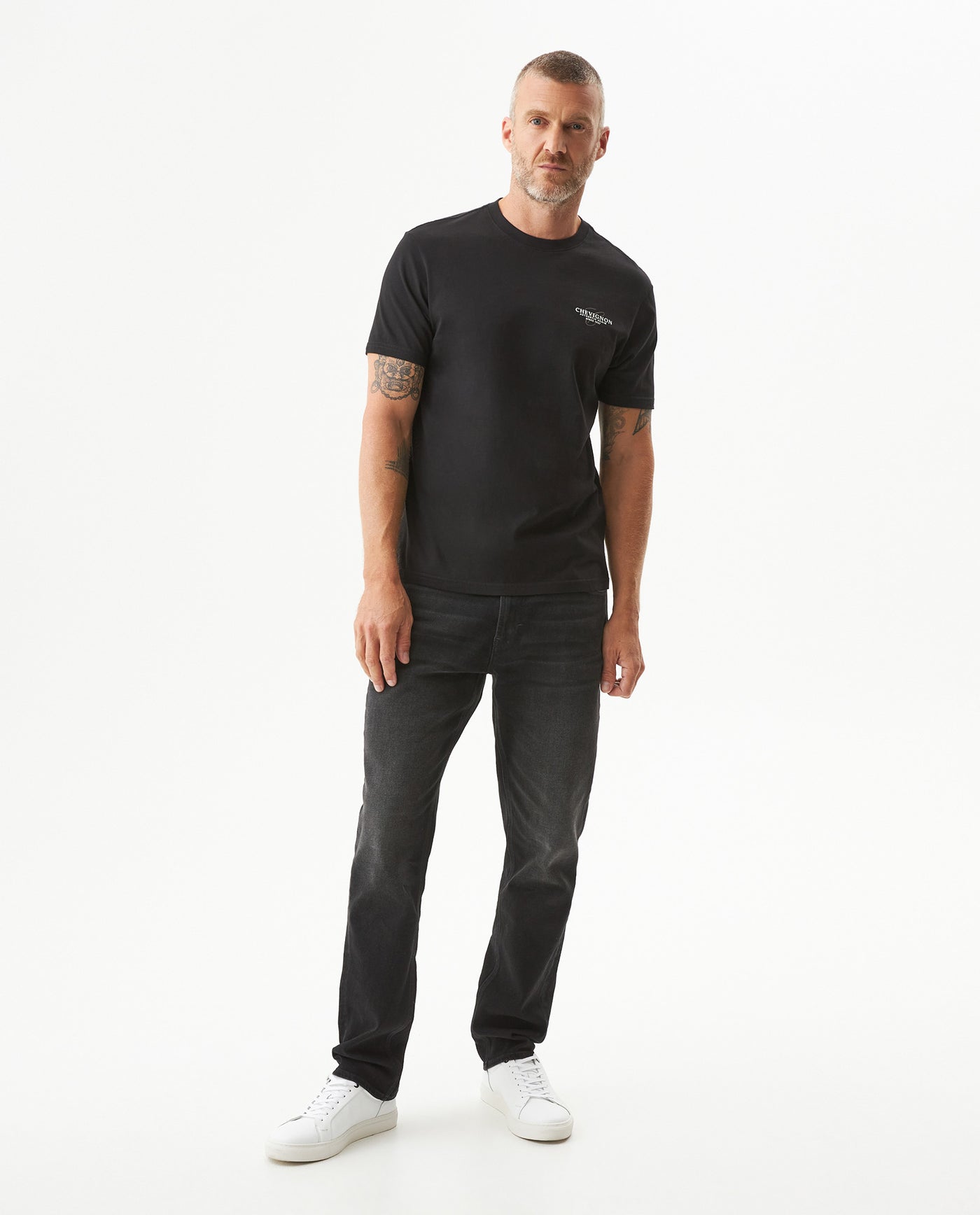 Men's Slim Fit T-shirt in Cotton, Coordinates - 3