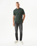 Men's Slim Fit Short Sleeve T-shirt in Cotton-Polyester Blend, Plaza - 3