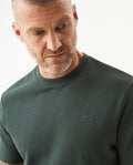 Men's Slim Fit Short Sleeve T-shirt in Cotton-Polyester Blend, Plaza - 4