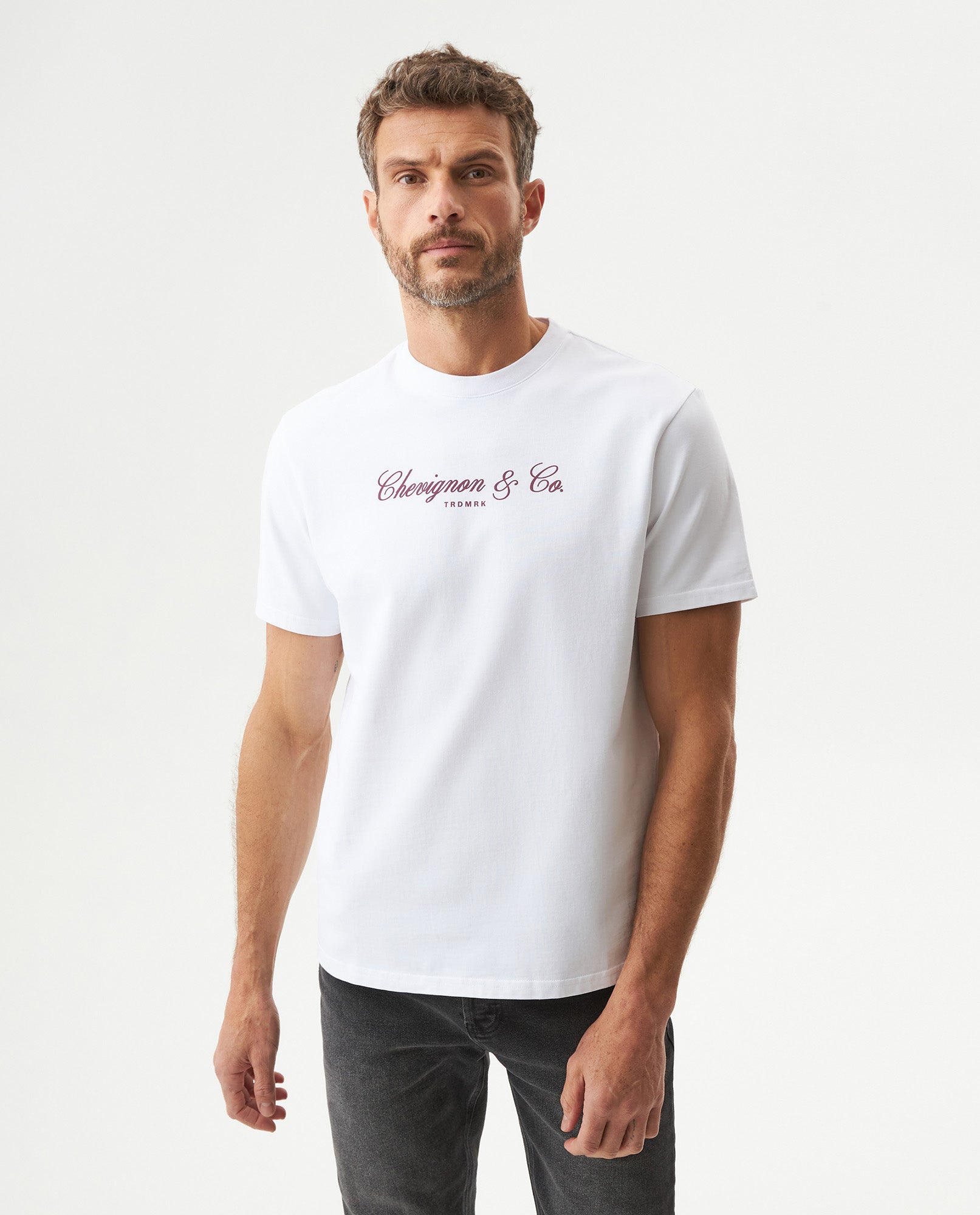 Men's Classic Fit Short Sleeve T-shirt in Cotton, Ballroom - 2