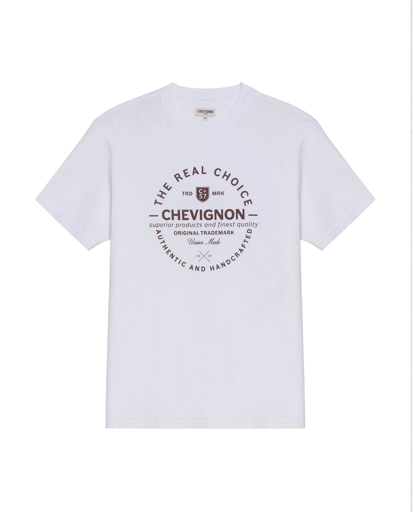 Men's Short Sleeve T-shirt - White - 1
