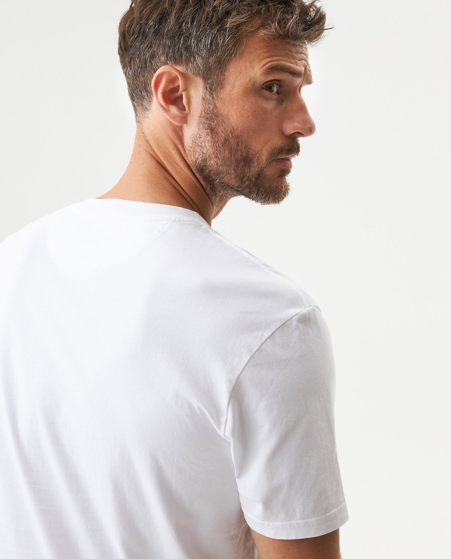 Men's Short Sleeve T-shirt - White - 6