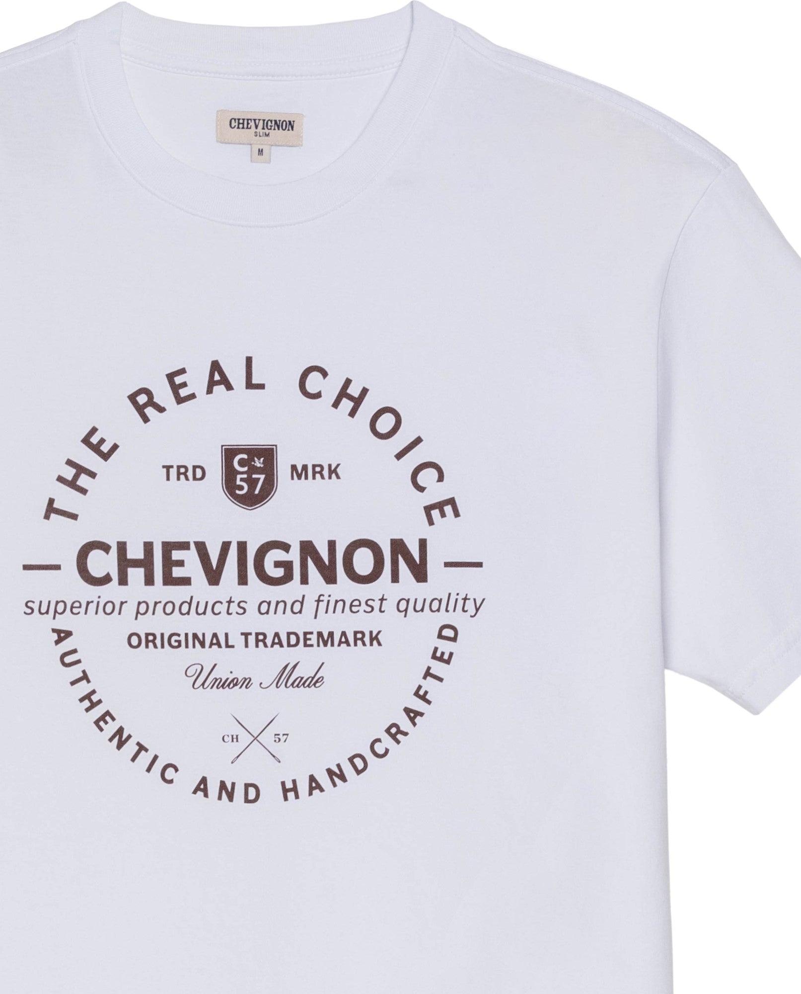 Men's Short Sleeve T-shirt - White - 7