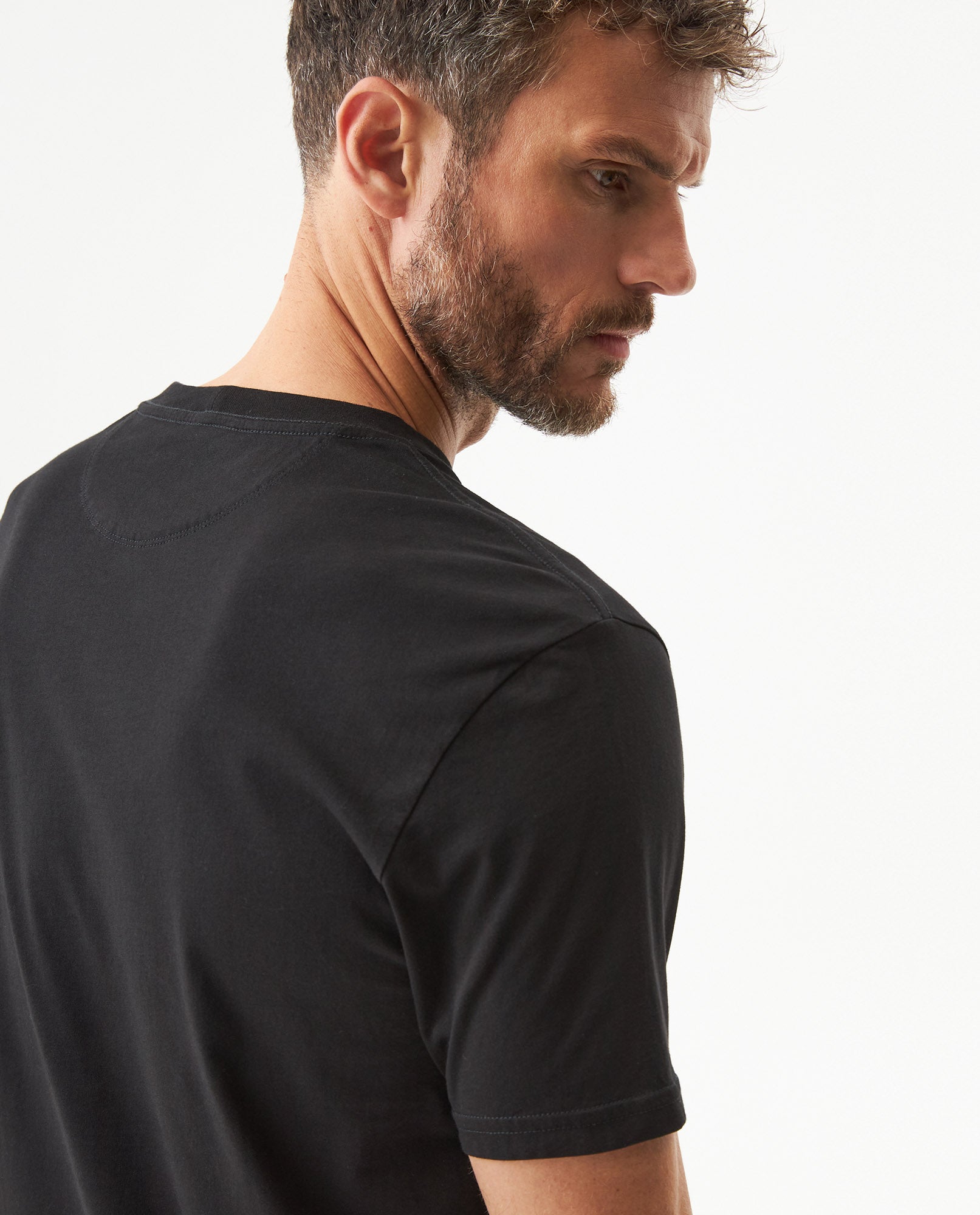 Men's Short Sleeve T-shirt - Black - 6