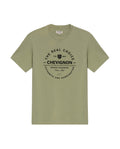 Men's Slim Fit Short Sleeve T-shirt in Cotton, Festive - 1
