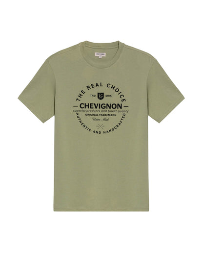 Men's Short Sleeve T-shirt - Green - 1