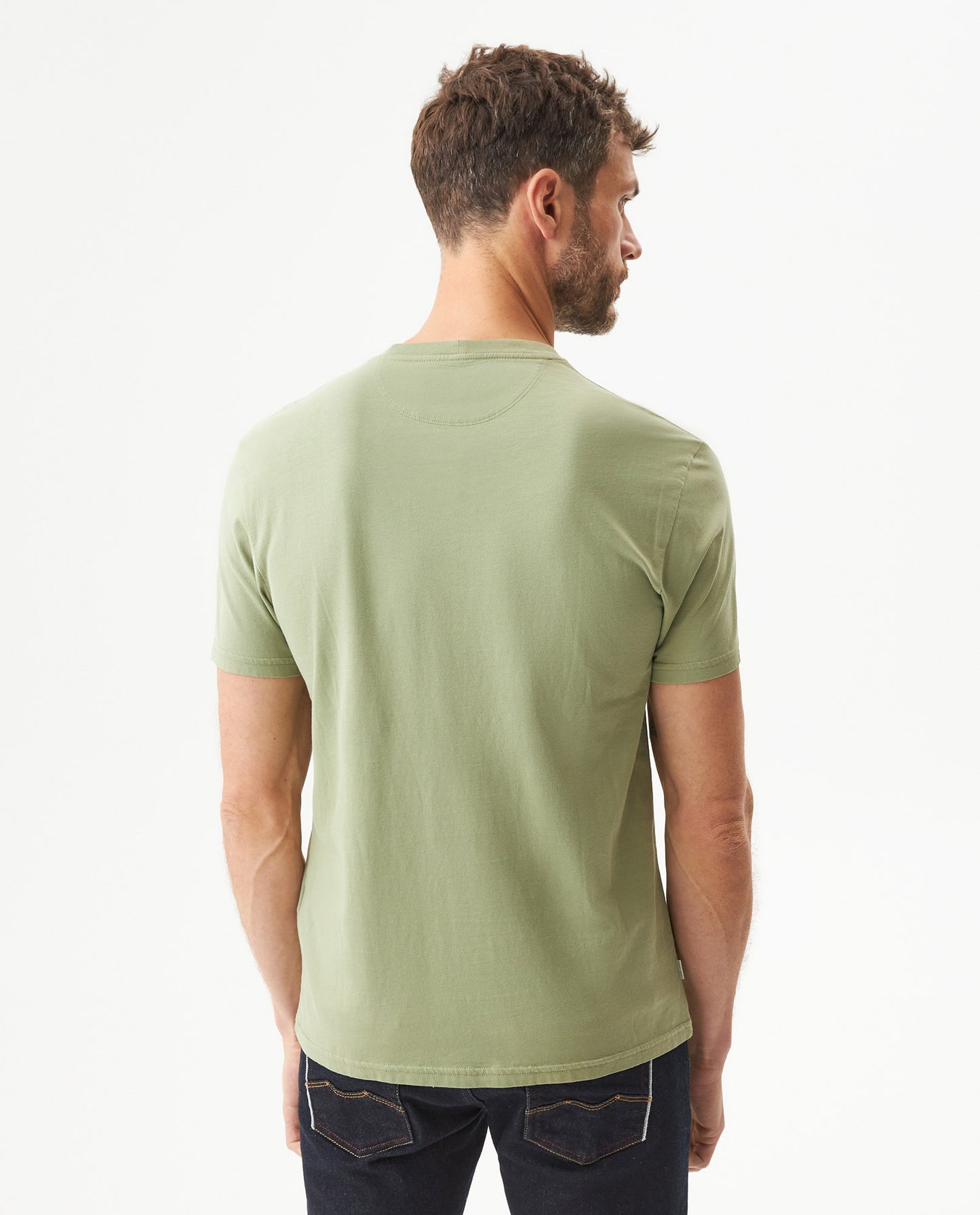 Men's Short Sleeve T-shirt - Green - 5