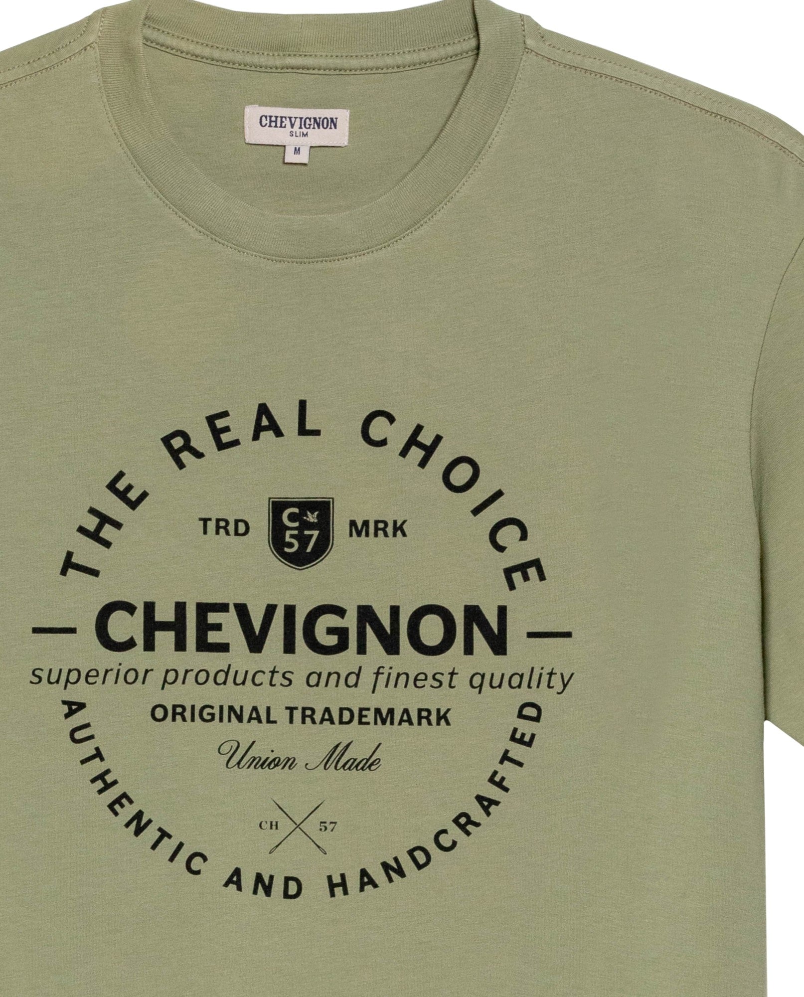 Men's Short Sleeve T-shirt - Green - 7