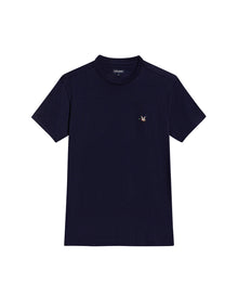 Men's Short Sleeve T-shirt - Blue - 1