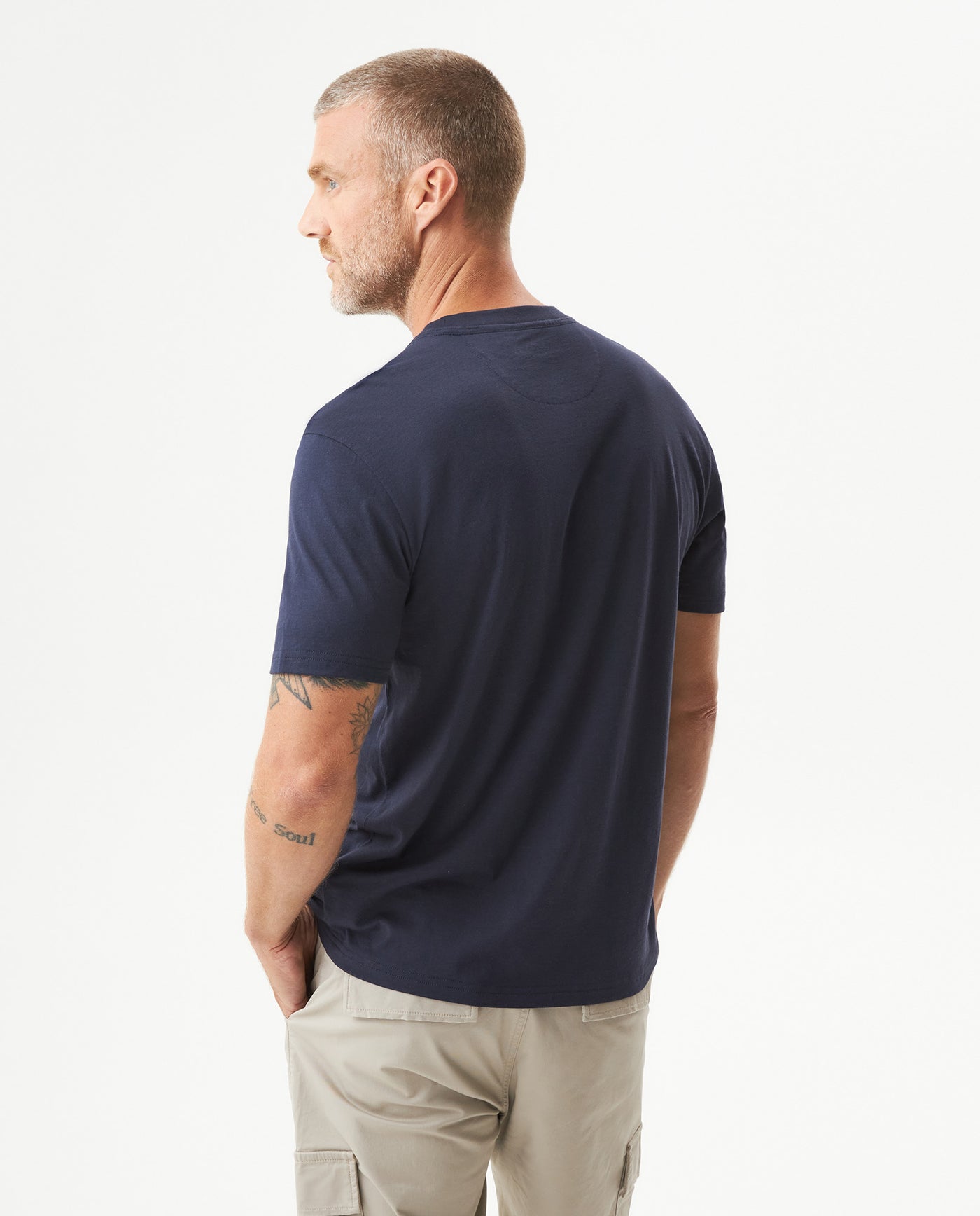 Camiseta Manga Corta para Hombre - Blue 63_649G020_AZU193924_6