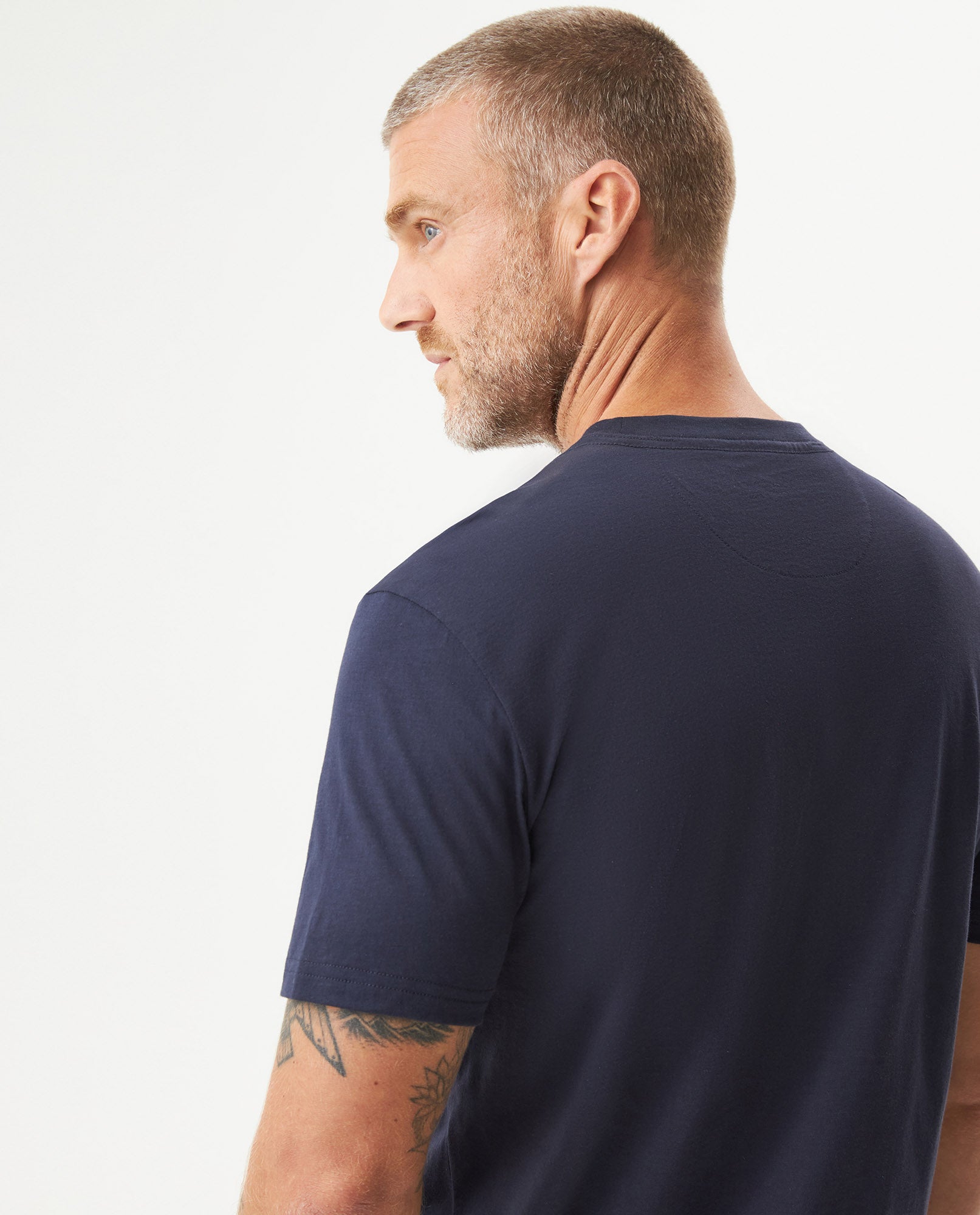 Camiseta Manga Corta para Hombre - Blue 63_649G020_AZU193924_7