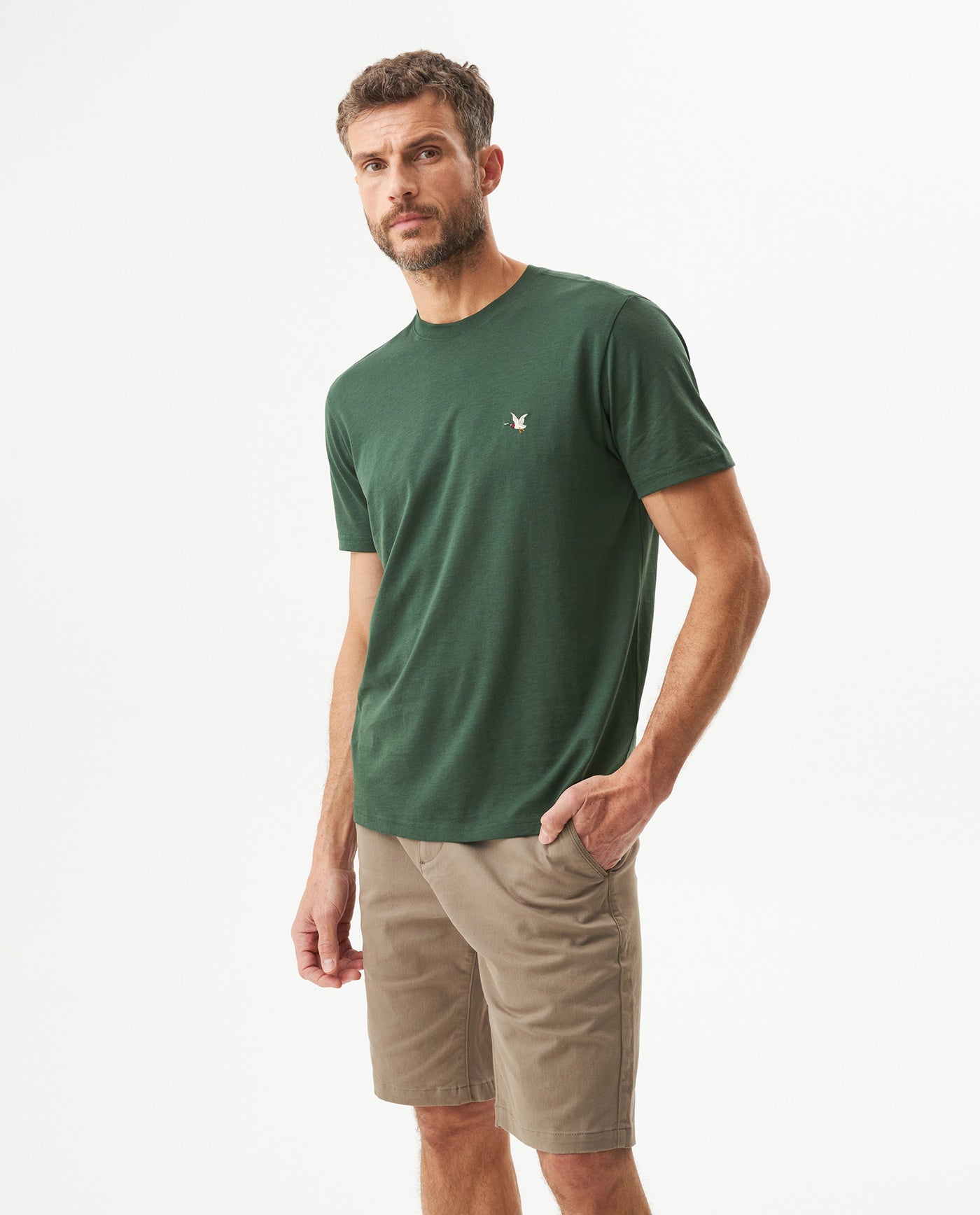 Camiseta Manga Corta para Hombre - Green 63_649G020_VER195918_0
