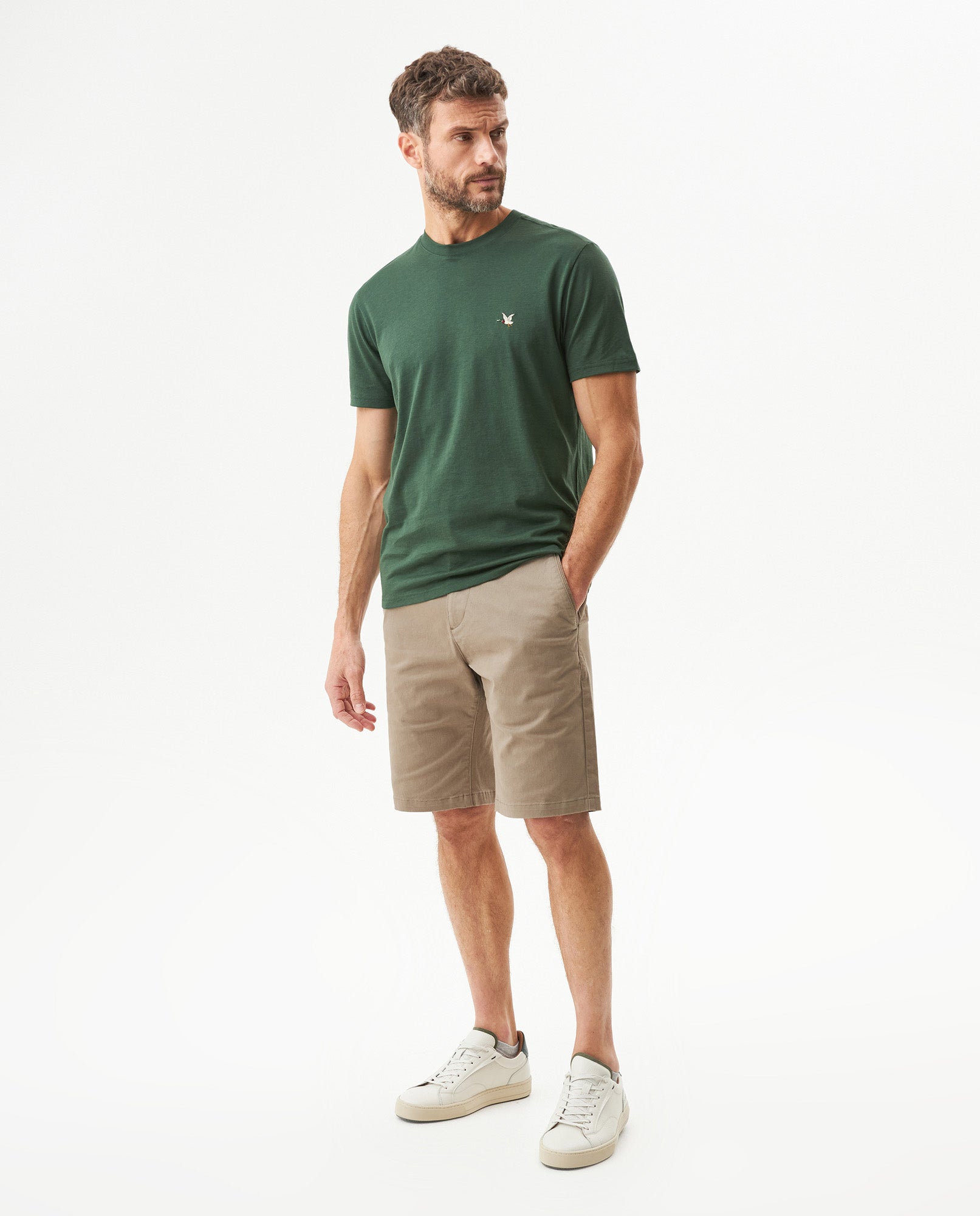 Camiseta Manga Corta para Hombre - Green 63_649G020_VER195918_4