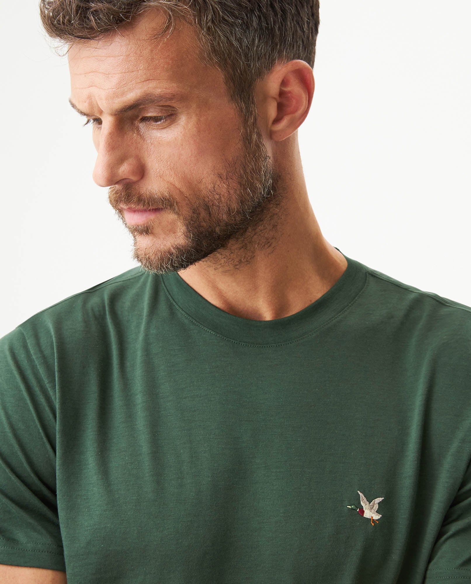 Camiseta Manga Corta para Hombre - Green 63_649G020_VER195918_5