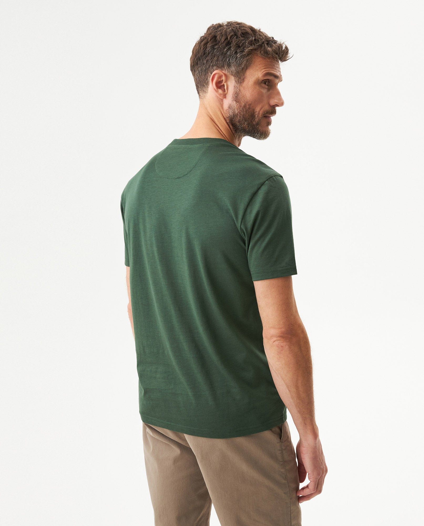 Camiseta Manga Corta para Hombre - Green 63_649G020_VER195918_6