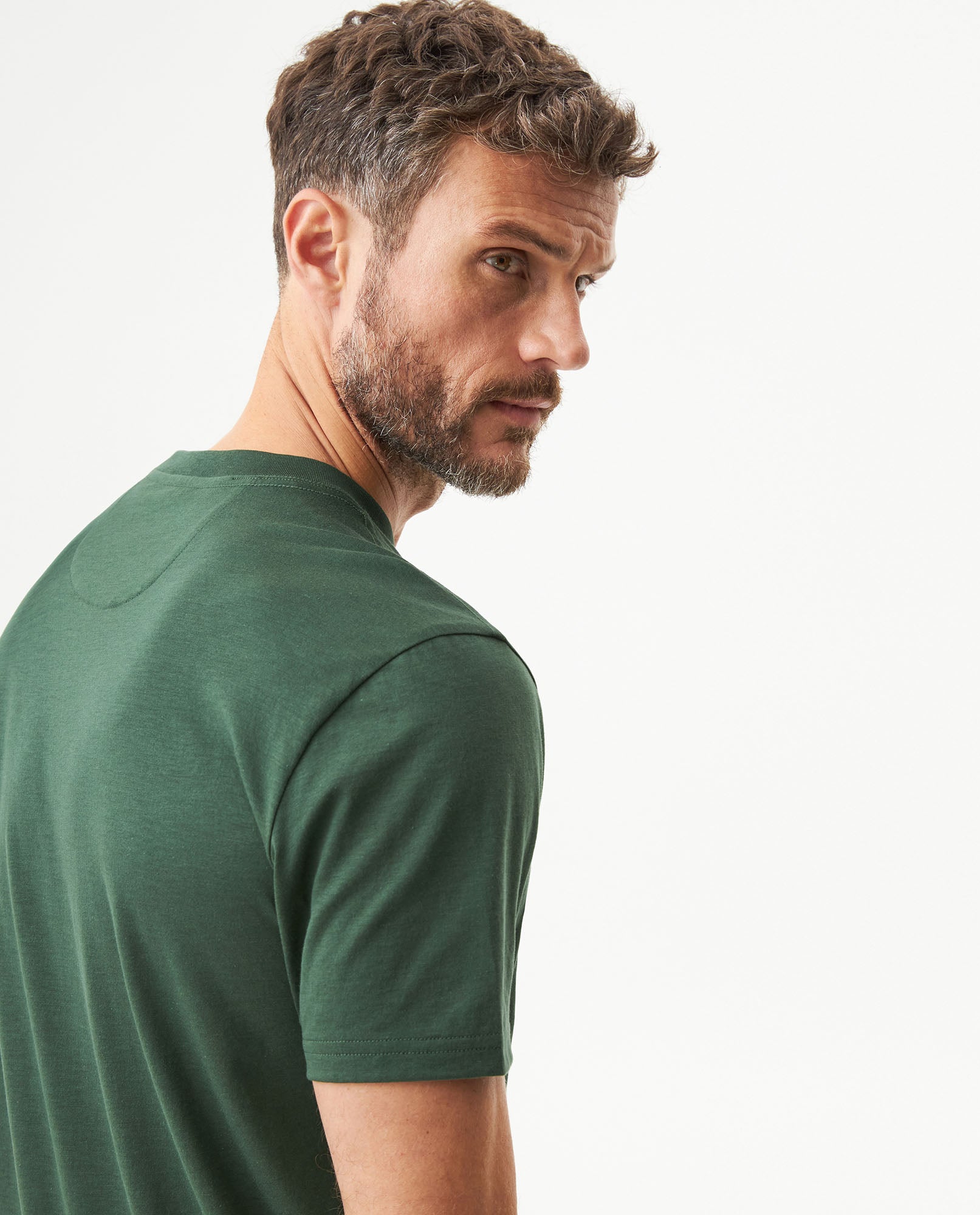 Camiseta Manga Corta para Hombre - Green 63_649G020_VER195918_7