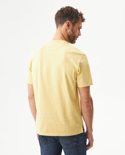 Men's Short Sleeve T-shirt - Yellow - 5
