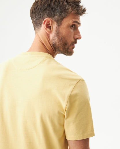 Men's Short Sleeve T-shirt - Yellow - 6
