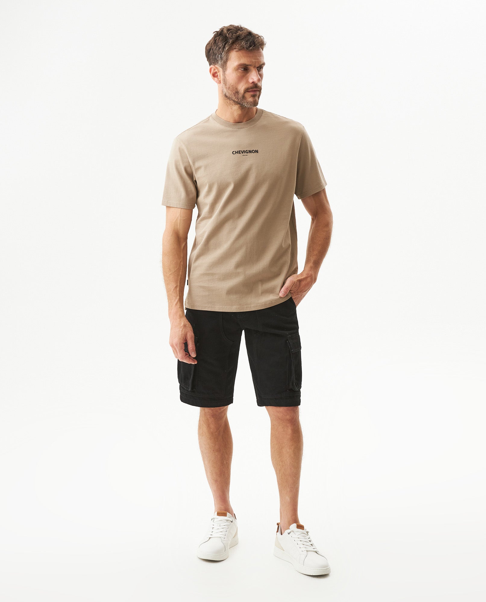 Men's Short Sleeve T-shirt - Gray - 3