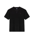 Men's V-Neck Slim Fit T-shirt in Cotton-Polyester Blend, Lighthouse - 1