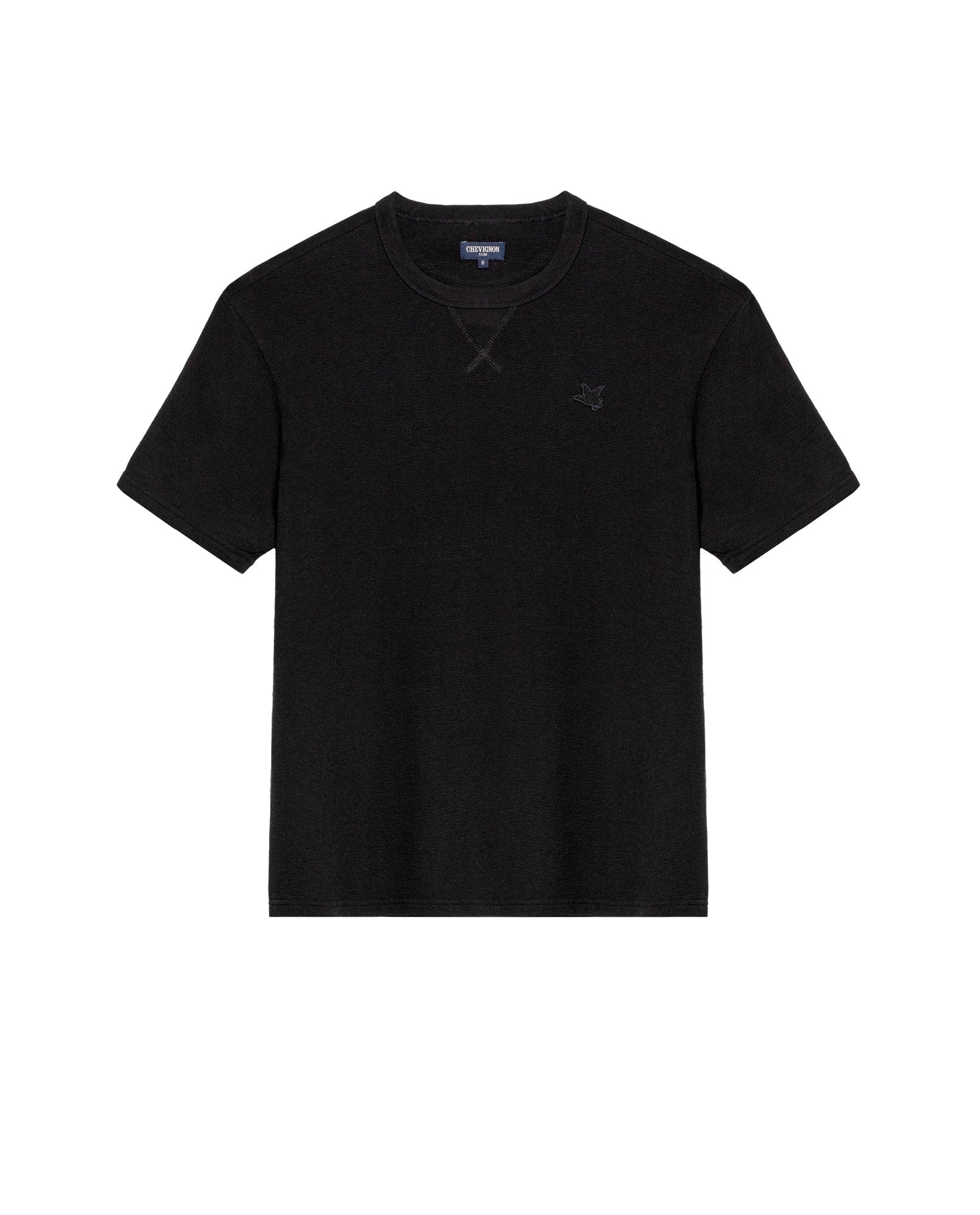 Men's Short Sleeve T-shirt - Black - 1