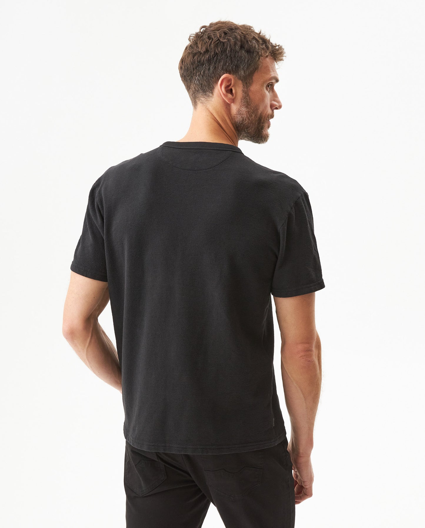 Men's Short Sleeve T-shirt - Black - 5