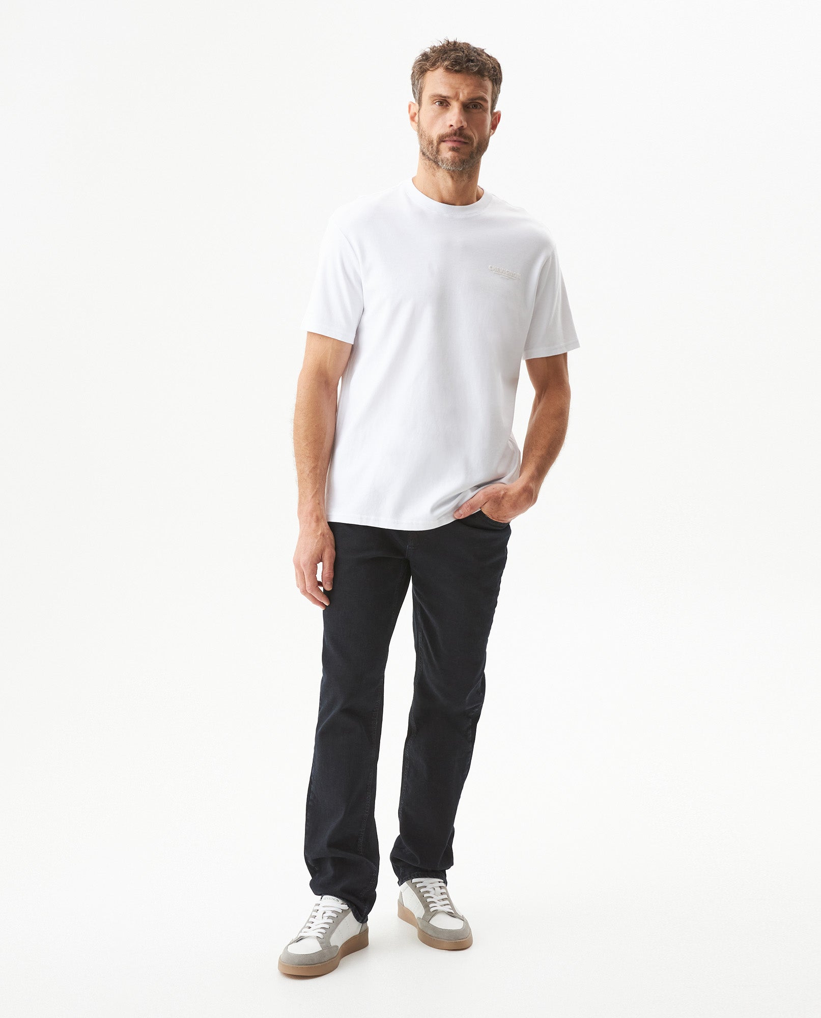 Men's Short Sleeve T-shirt - White - 3