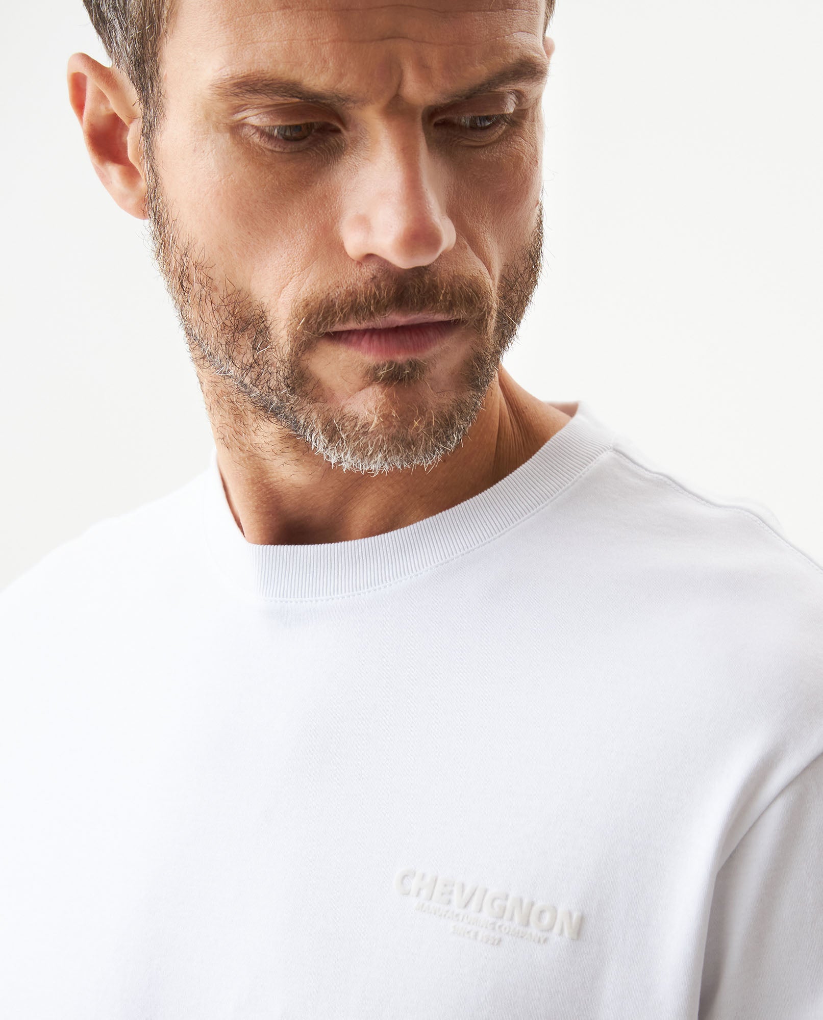 Men's Short Sleeve T-shirt - White - 4