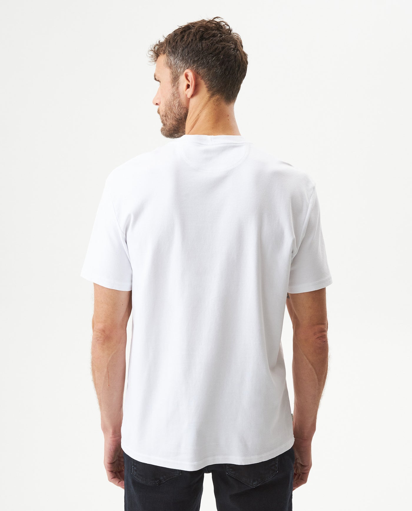 Men's Classic Fit Printed T-shirt in Cotton, Shipyard - 5