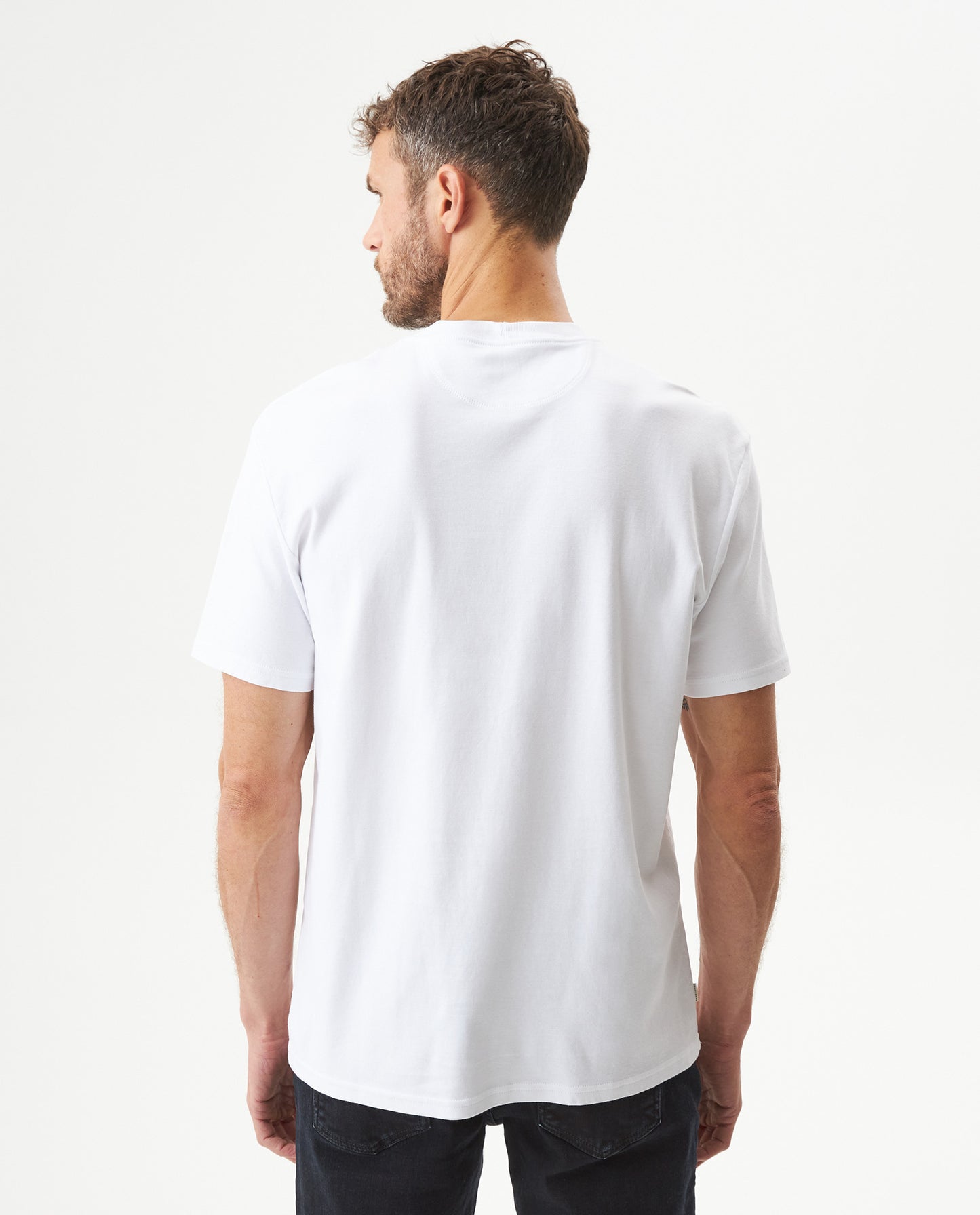 Men's Short Sleeve T-shirt - White - 5
