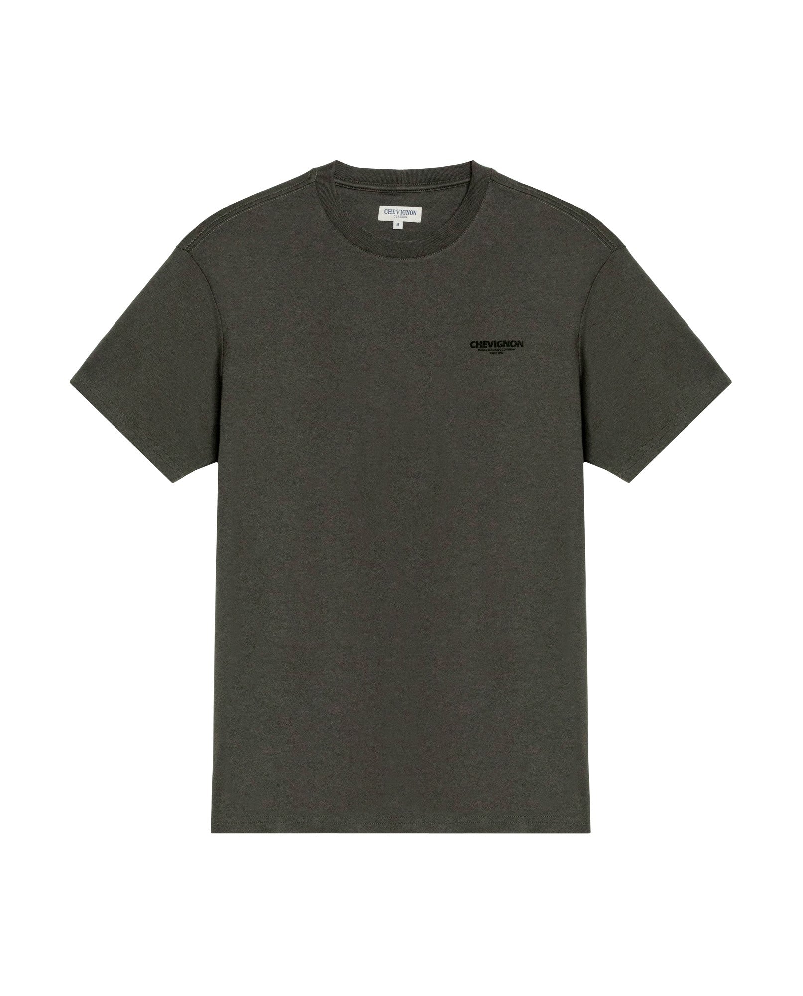 Men's Short Sleeve T-shirt - Brown - 1