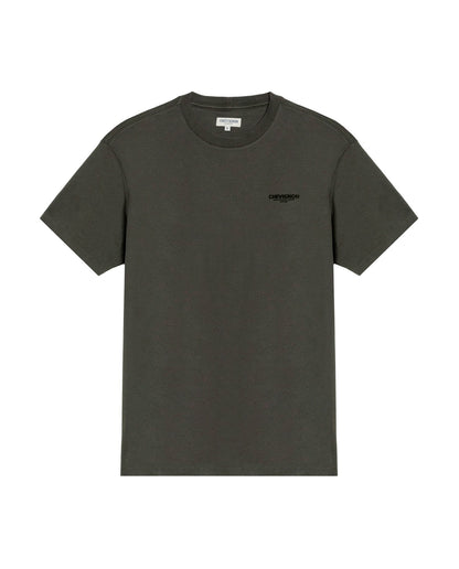Men's Short Sleeve T-shirt - Brown - 1
