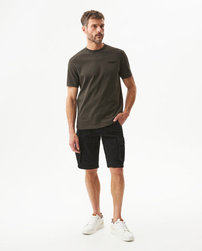 Men's Short Sleeve T-shirt - Brown - 3