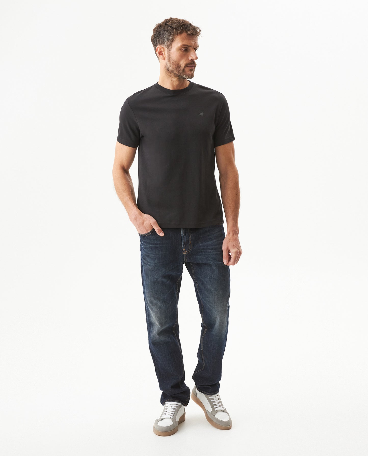 Men's Short Sleeve T-shirt - Black - 3