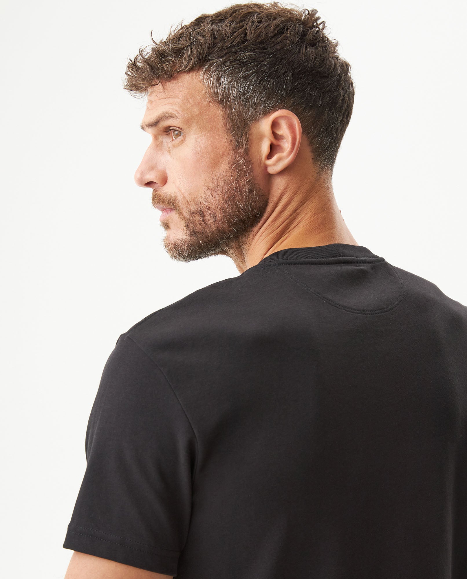 Men's Short Sleeve T-shirt - Black - 6