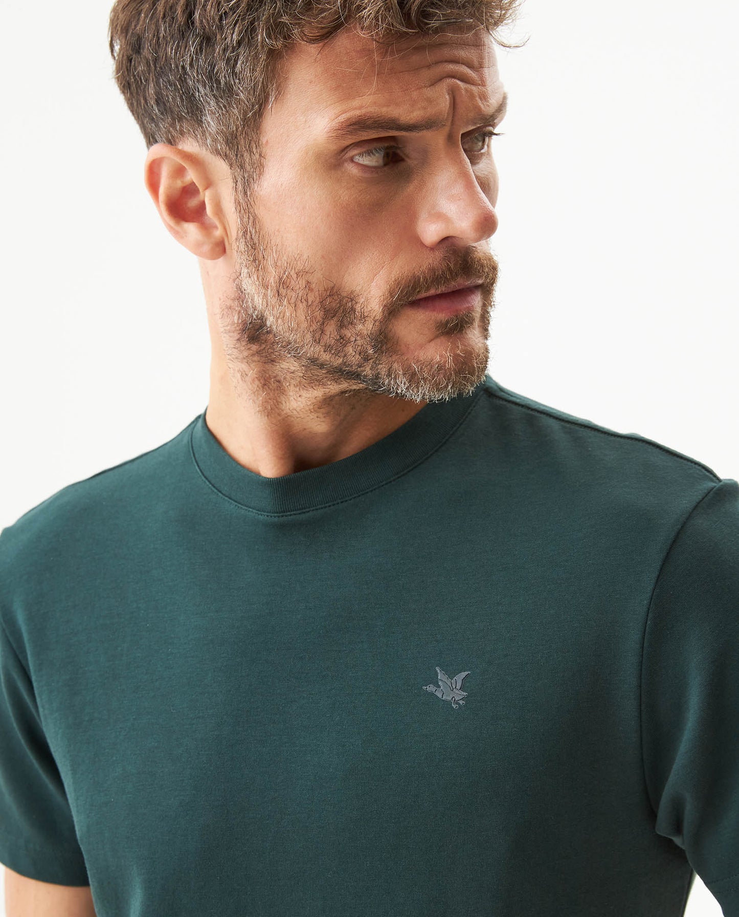 Men's Short Sleeve T-shirt - Green - 4