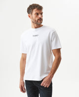 Men's Classic Fit Printed T-shirt in Cotton, Bayside - 2