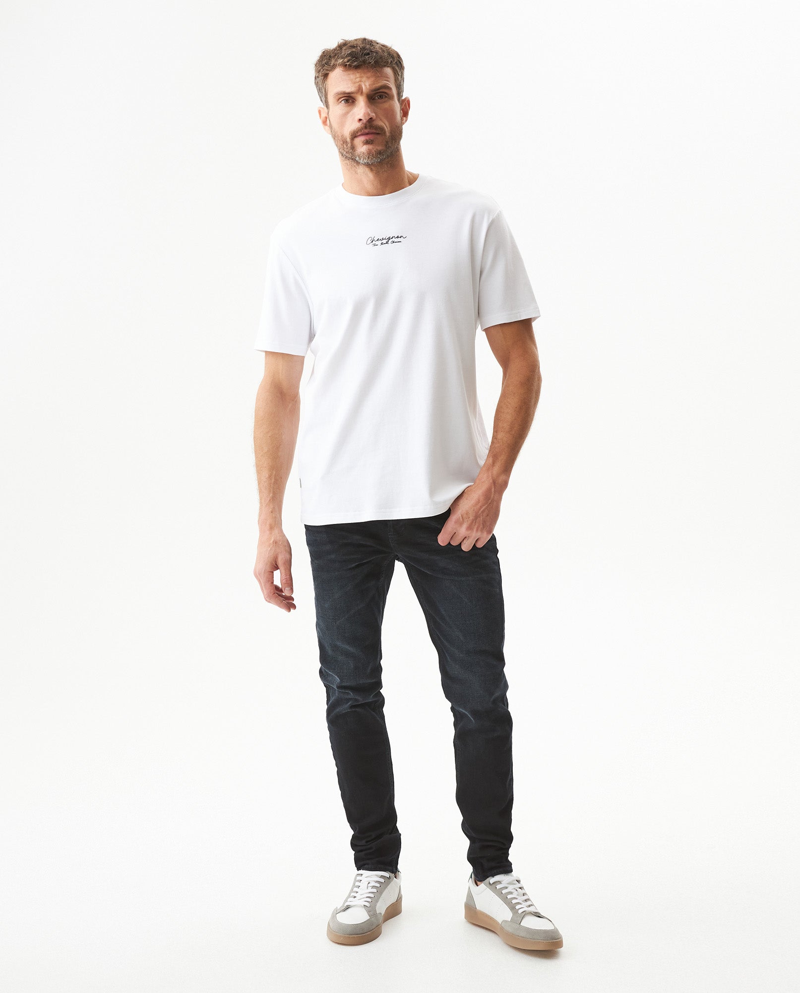 Men's Short Sleeve T-shirt - White - 3