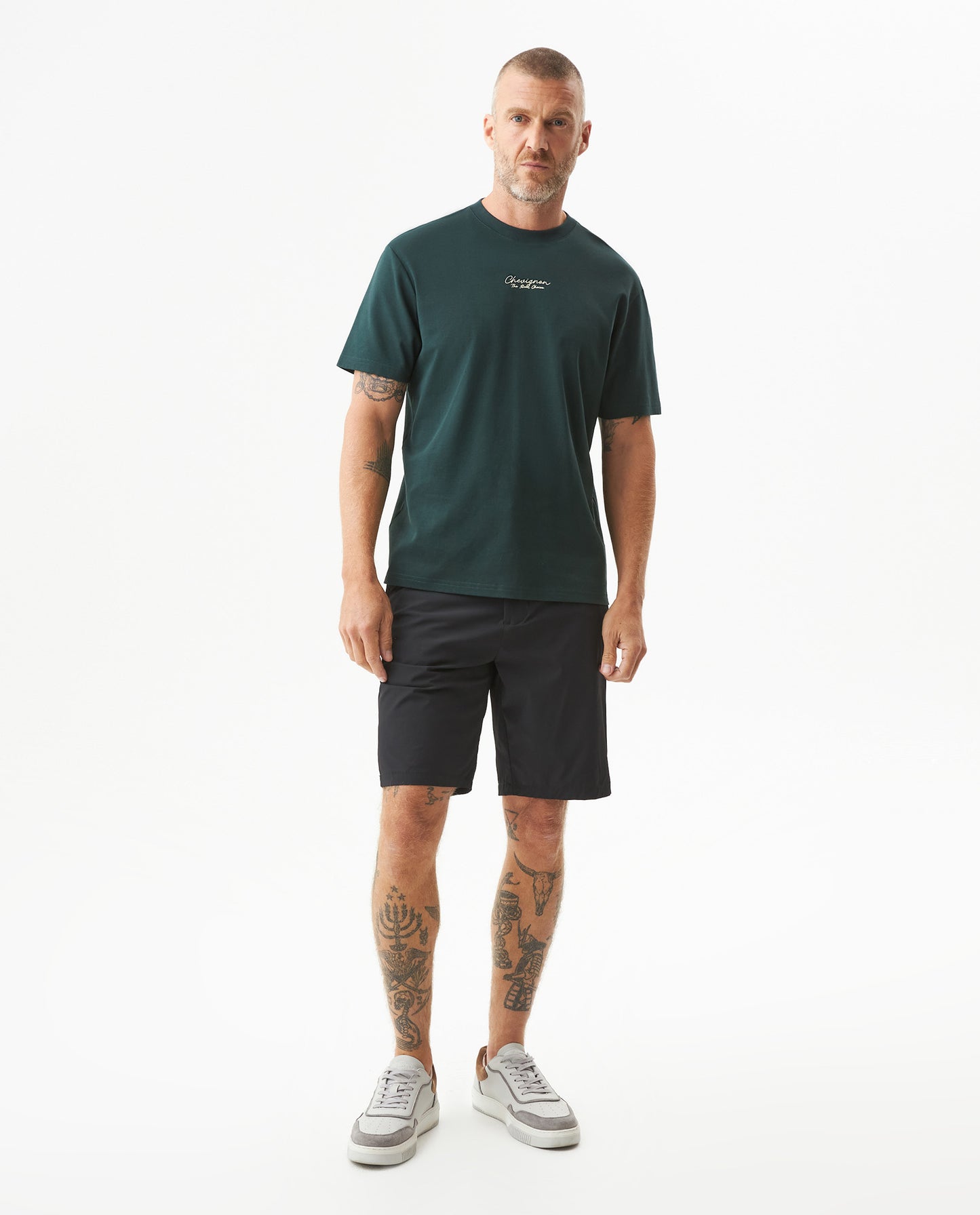 Men's Short Sleeve T-shirt - Green - 3