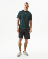 Men's Classic Fit Printed T-shirt in Cotton, Bayside - 3