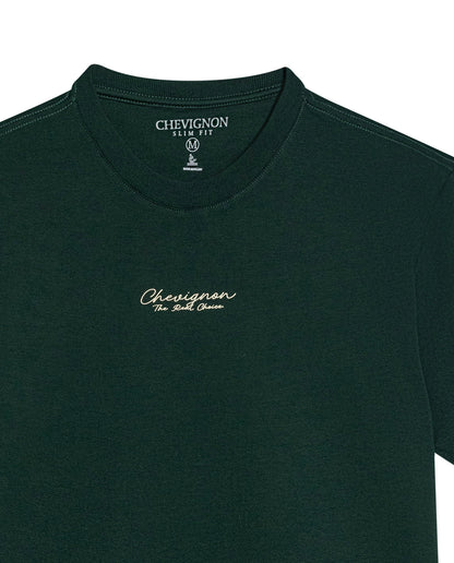 Men's Short Sleeve T-shirt - Green - 7