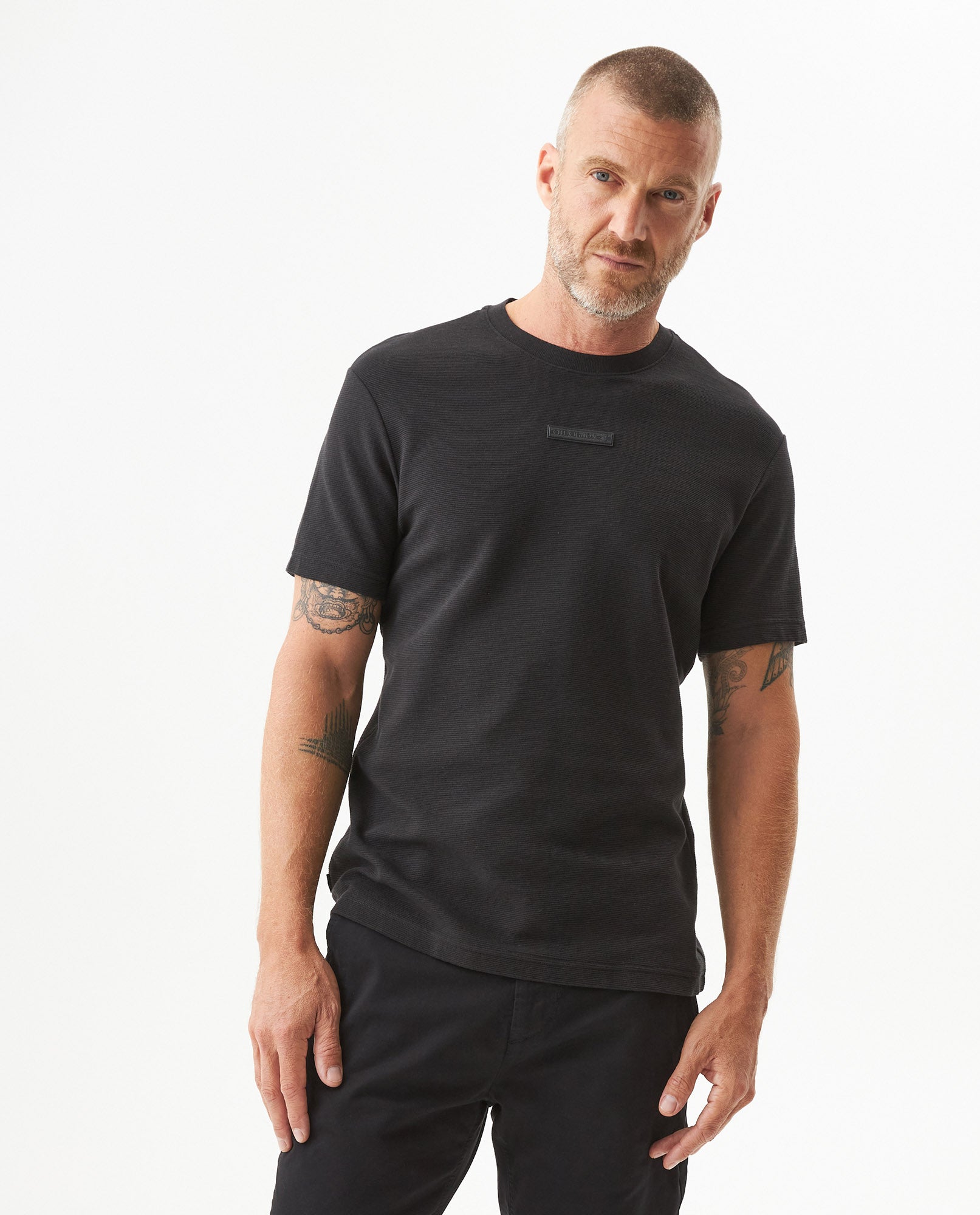 Men's Short Sleeve T-shirt - Black - 2