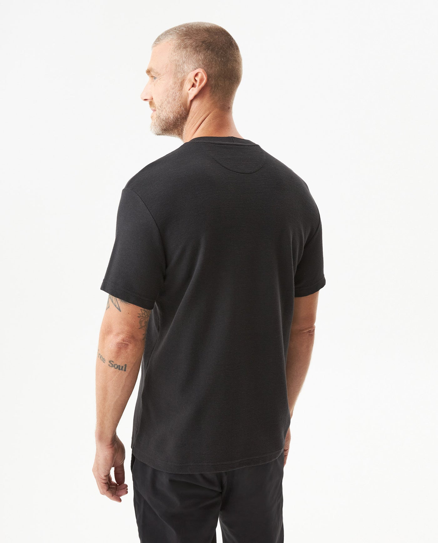 Men's Classic Fit Embroidered T-shirt in Cotton, Moorings - 5