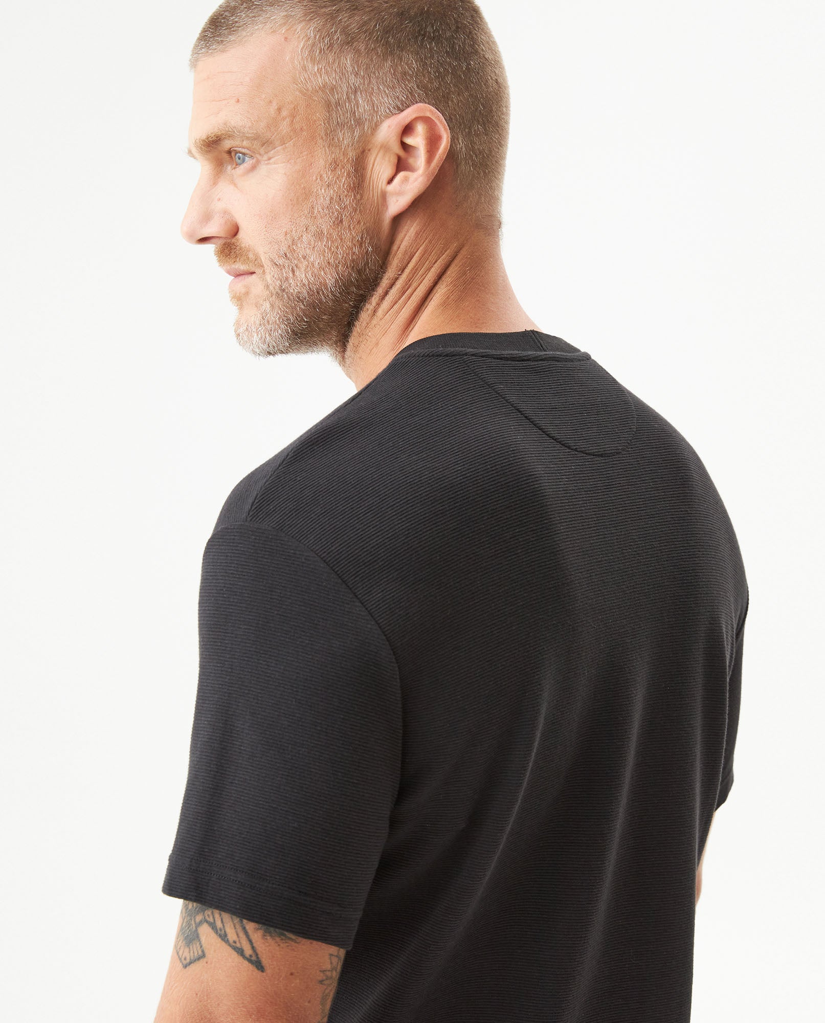 Men's Classic Fit Embroidered T-shirt in Cotton, Moorings - 6
