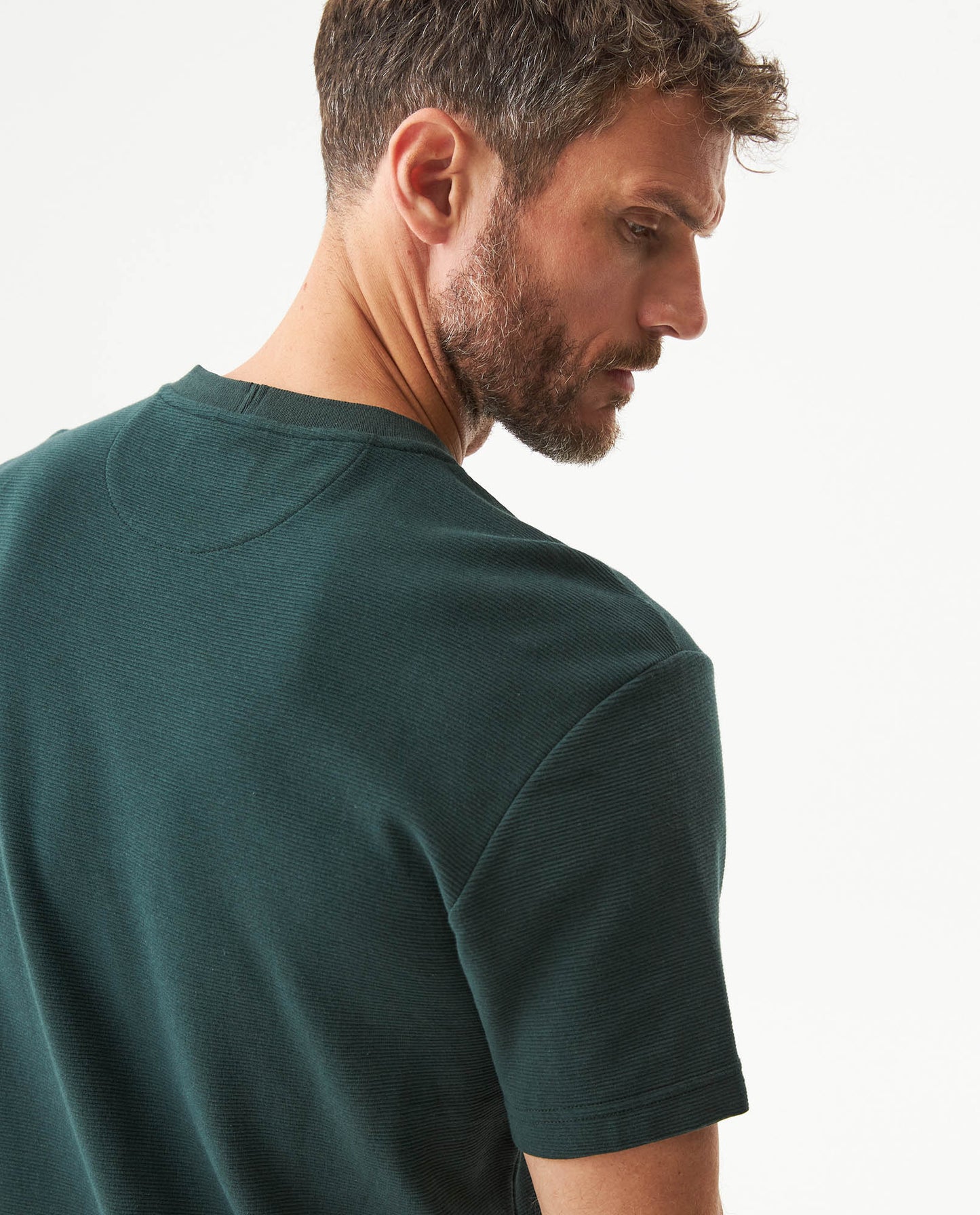 Men's Short Sleeve T-shirt - Green - 6