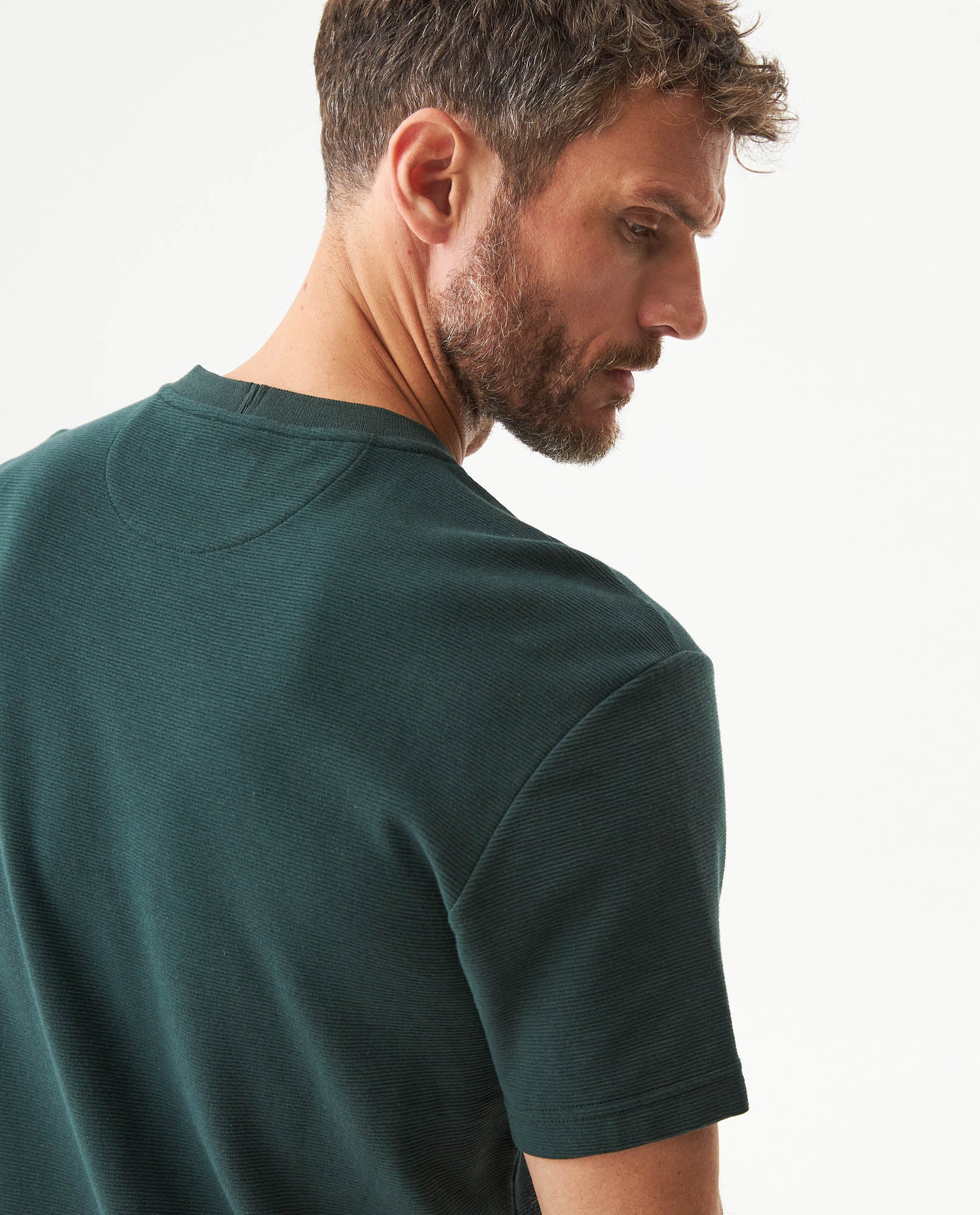 Men's Short Sleeve T-shirt - Green - 6