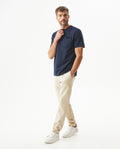 Men´s Short Sleeve T-Shirt - Blue 63_649G027_AZU193924_4